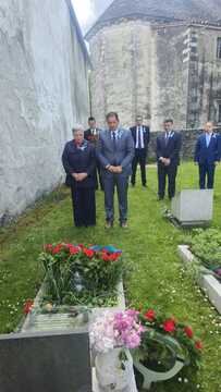 Obisk kazahstanskega veleposlanika v občini Sežana; Vir: Občina Sežana